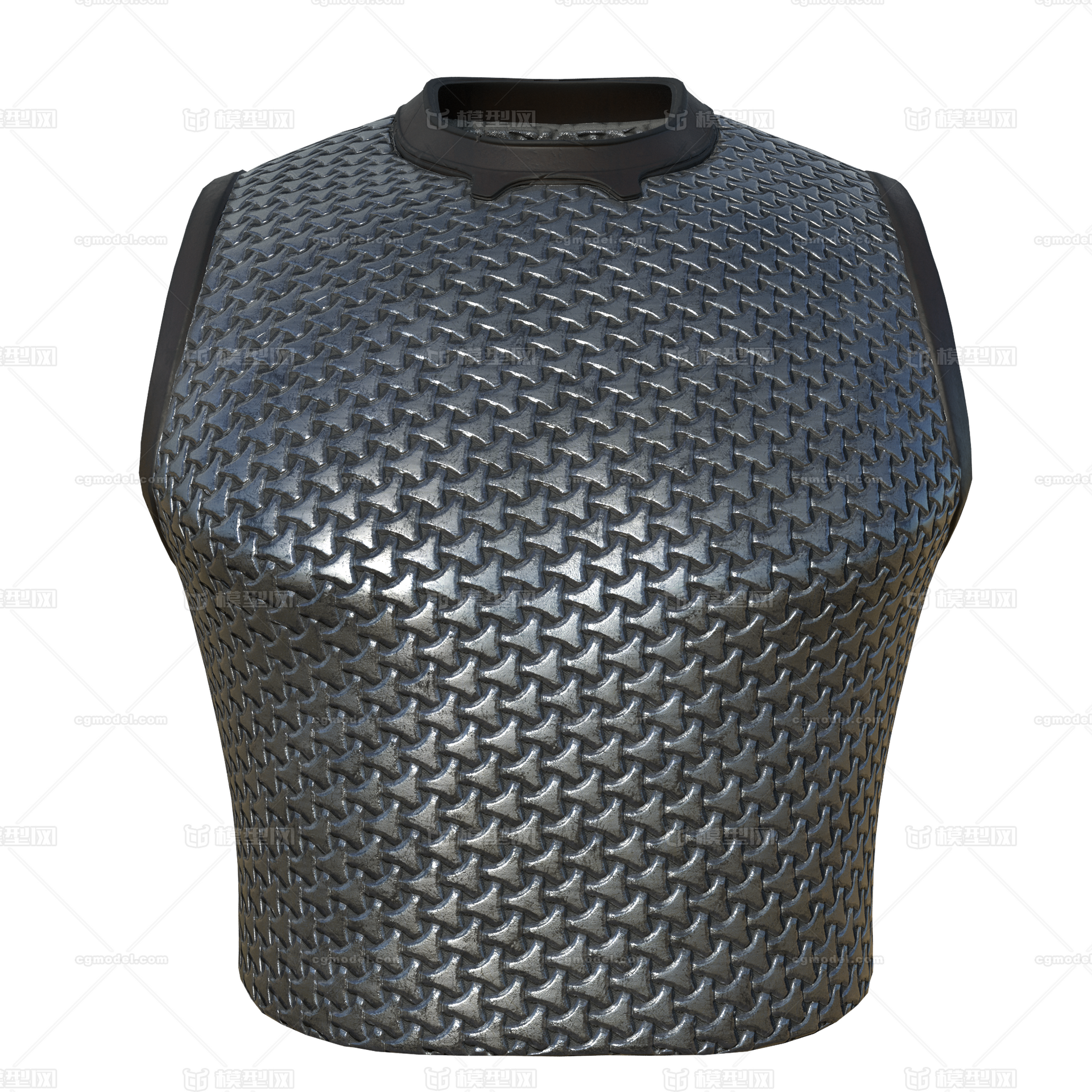 锁子甲 盔甲模型-穿戴服饰模型库-Maya(.ma/.mb)模型下载-cg模型网