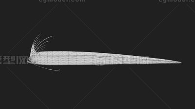 皇带鱼 桨鱼模型-鱼类模型库-FBX(.fbx)模型下载-cg模型网