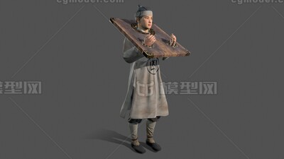 古代囚犯【有绑定】囚犯 罪犯模型-男人模型库-Cinema 4D(.c4d)模型下载-cg模型网
