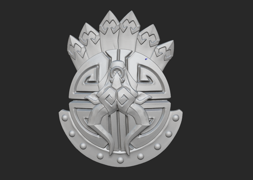 盾牌,部落盾牌,3d打印盾牌