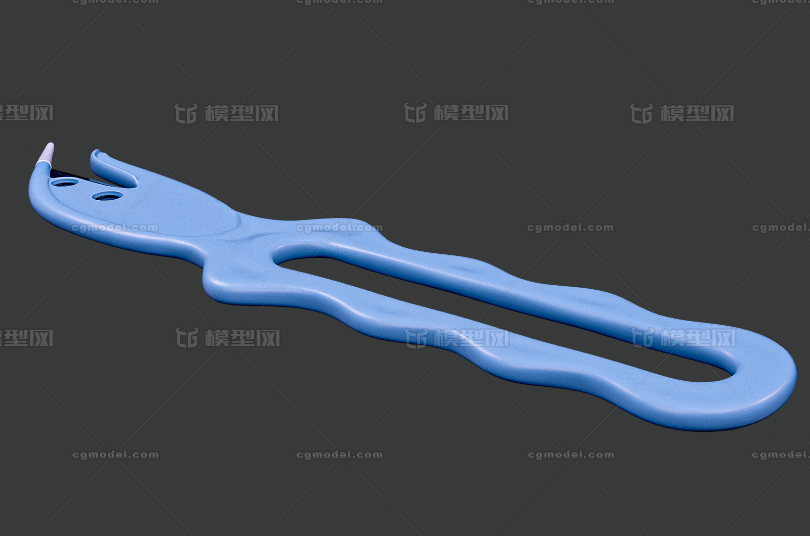 翻肠刀 剖鸭肠小刀模型-五金工具模型库-Blender(.blend)模型下载-cg模型网