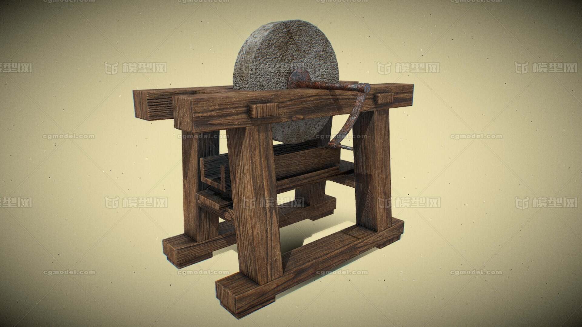 次世代 古代工具模型-个人用品模型库-Maya(.ma/.mb)模型下载-cg模型网
