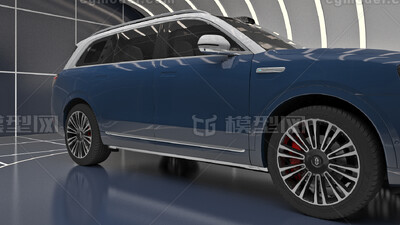 问界M9 华为问界M9模型-轿车模型库-3ds Max(.max)模型下载-cg模型网