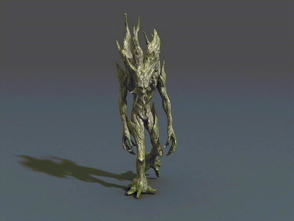 卡通 树精模型-异形怪物模型库-3ds Max(.max)模型下载-cg模型网