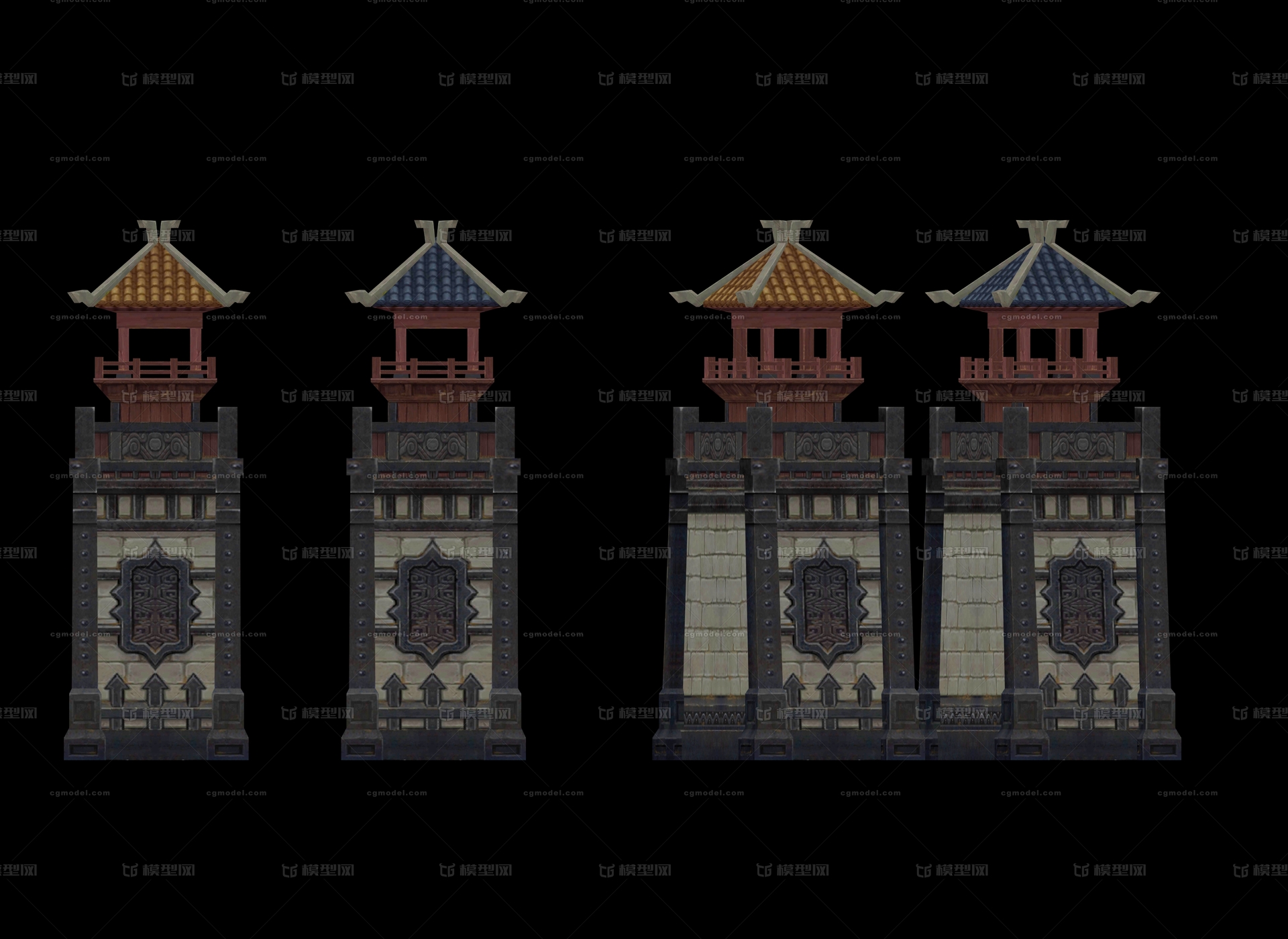 古代瞭望塔古代塔防古代瞭望塔古代塔防模型-古代场景模型库-3ds Max(.max)模型下载-cg模型网