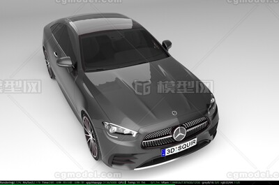 奔驰E cope模型-轿车模型库-Cinema 4D(.c4d)模型下载-cg模型网