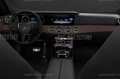 奔驰E cope模型-轿车模型库-Cinema 4D(.c4d)模型下载-cg模型网