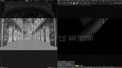 欧式教堂 礼堂模型-历史建筑模型库-Cinema 4D(.c4d)模型下载-cg模型网