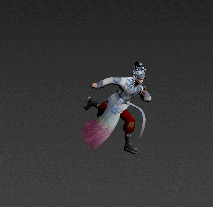 京剧角色 古代模型-男人模型库-FBX(.fbx)模型下载-cg模型网