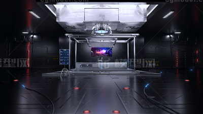 C4D-科技电子产品场景模型-科幻场景模型库-Cinema 4D(.c4d)模型下载-cg模型网