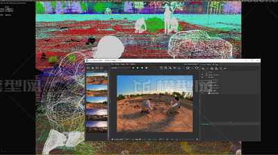 考古现场 古遗址模型-自然场景模型库-3ds Max(.max)模型下载-cg模型网