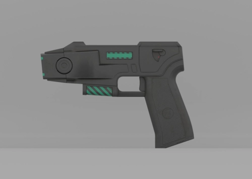 电击枪 CSGO模型-枪械模型模型库-Maya(.ma/.mb)模型下载-cg模型网