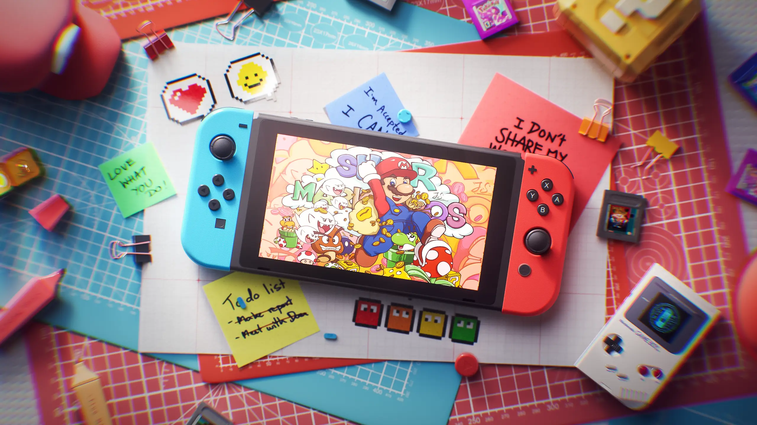 switch卡通风格场景渲染模型 - 其他 - 作品模型 - CG模型网