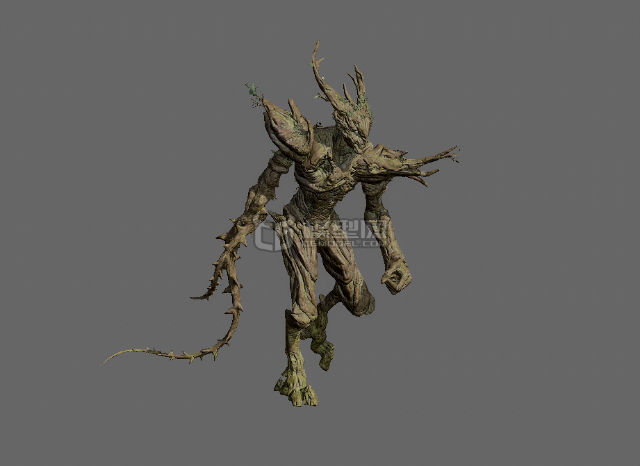 树人 树精模型-异形怪物模型库-FBX(.fbx)模型下载-cg模型网