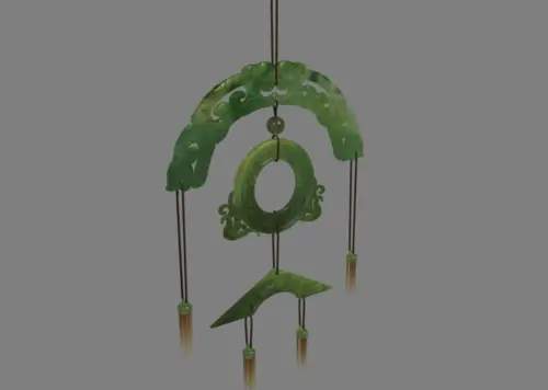 璧翣古代装饰品玉器体现了古代礼仪制度的严谨模型-穿戴服饰模型库-Maya(.ma/.mb)模型下载-cg模型网