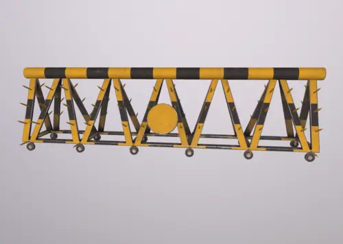 写实 金属拒马模型-场景部件模型库-3ds Max(.max)模型下载-cg模型网