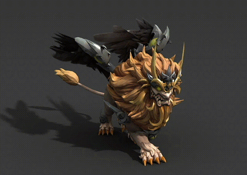 狻猊 山海经模型-神话/幻想模型库-3ds Max(.max)模型下载-cg模型网