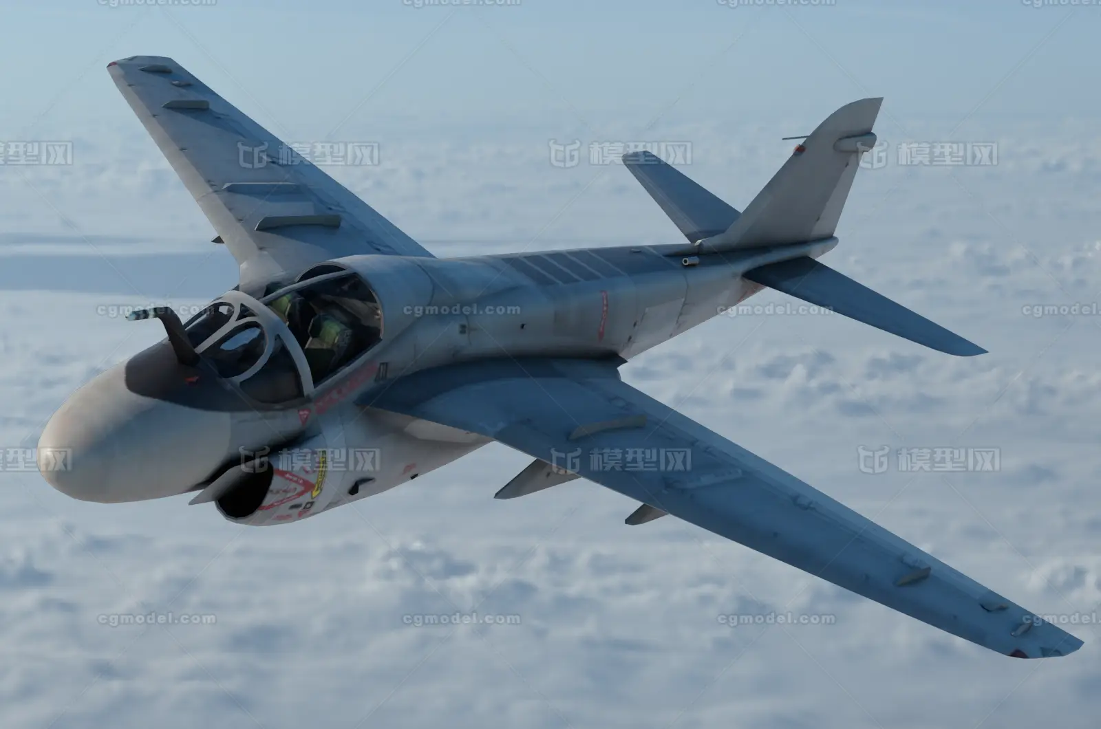 美国 a-6 入侵者攻击机 a6攻击机 喷气式舰载攻击机