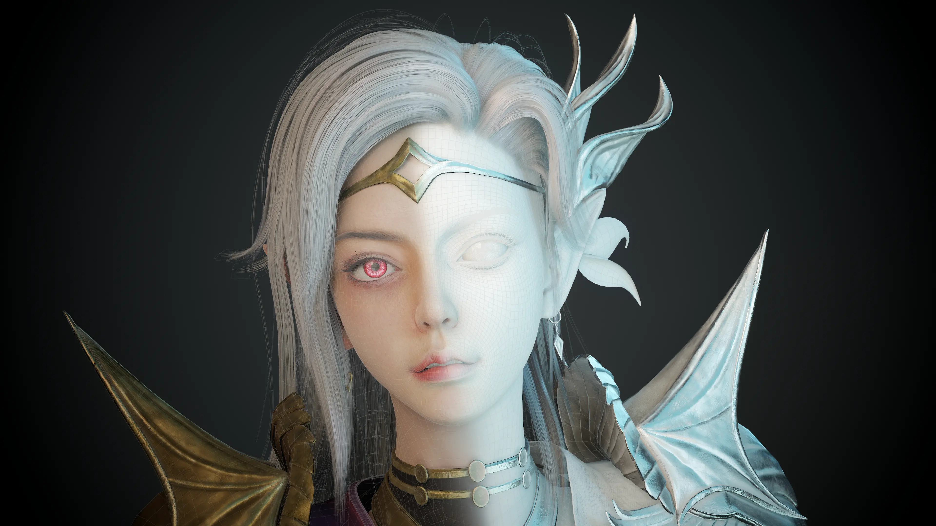 Elf模型 - 角色/人物/生物 - 作品模型 - CG模型网