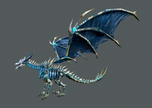 简模 化骨龙模型-神话/幻想模型库-FBX(.fbx)模型下载-cg模型网