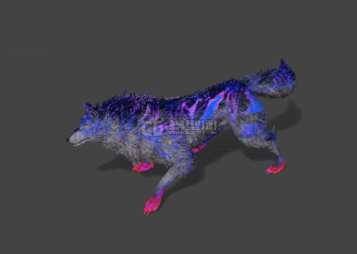 魔狼 魔兽模型-神话/幻想模型库-FBX(.fbx)模型下载-cg模型网