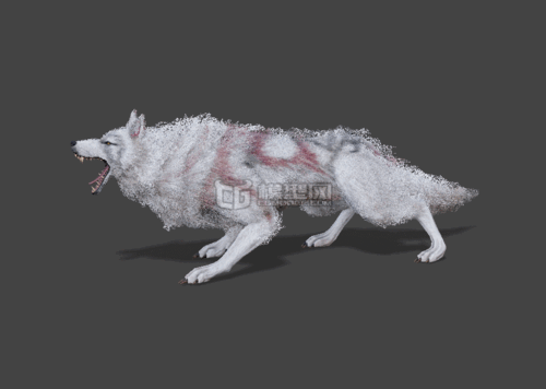 魔狼 魔兽模型-神话/幻想模型库-FBX(.fbx)模型下载-cg模型网
