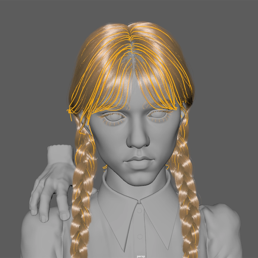 星期三三模型 - 角色/人物/生物 - 作品模型 - CG模型网