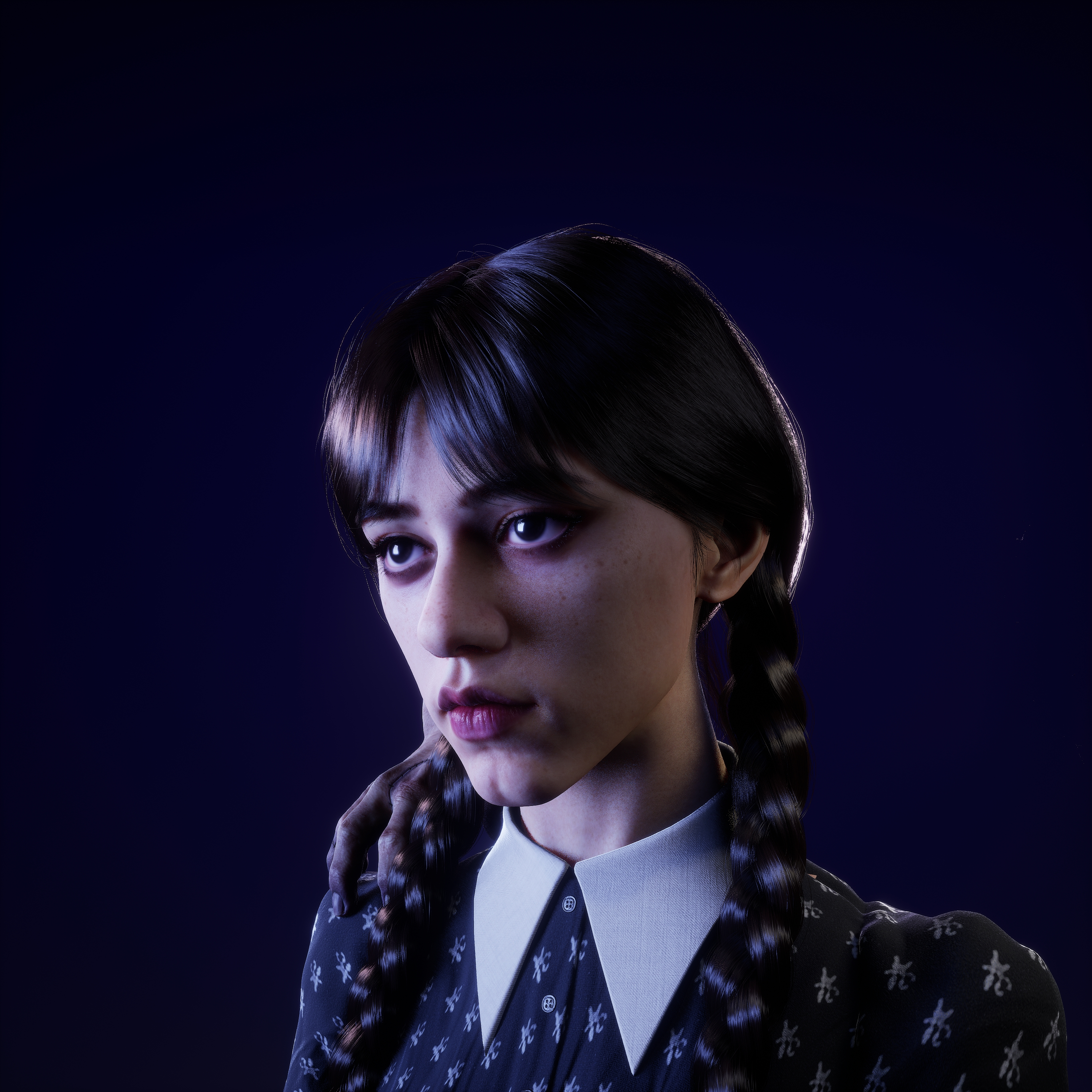 星期三三模型 - 角色/人物/生物 - 作品模型 - CG模型网