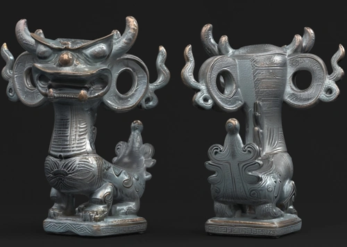 龙之九子 睚眦模型-神话雕塑模型库-3ds Max(.max)模型下载-cg模型网