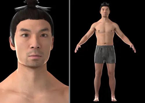 写实男人 古代男人体模型-男人模型库-Maya(.ma/.mb)模型下载-cg模型网