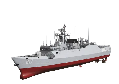 【企】中国海军 056A型 导弹护卫舰 轻型护卫舰 带室内
